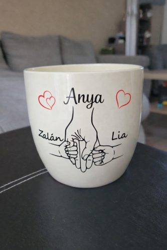 Személyre szabható kaspó