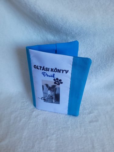Egyedi oltási könyv borító